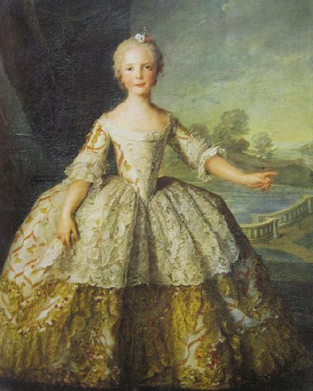 Jjean-Marc nattier Isabella de Bourbon, Infanta of Parma China oil painting art